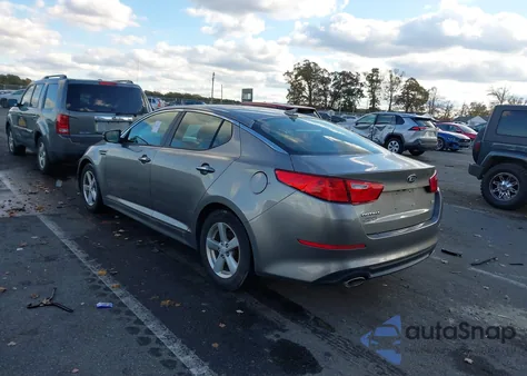 2015 Kia Optima Lx from USA, damaged, VIN 5XXGM4A77FG393796
